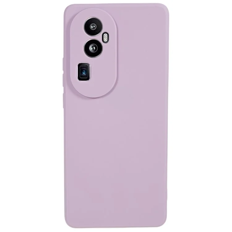 Weiche TPU-Handyhülle für Oppo Reno10 Pro+ 5G, präziser Ausschnitt, gerade Kante Handyhülle - Lila