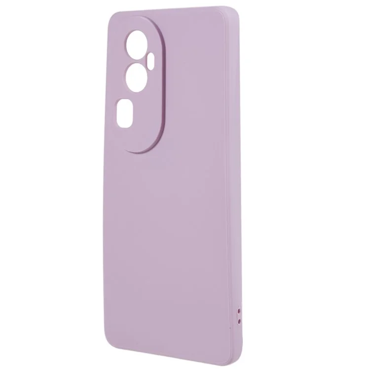 Weiche TPU-Handyhülle für Oppo Reno10 Pro+ 5G, präziser Ausschnitt, gerade Kante Handyhülle - Lila