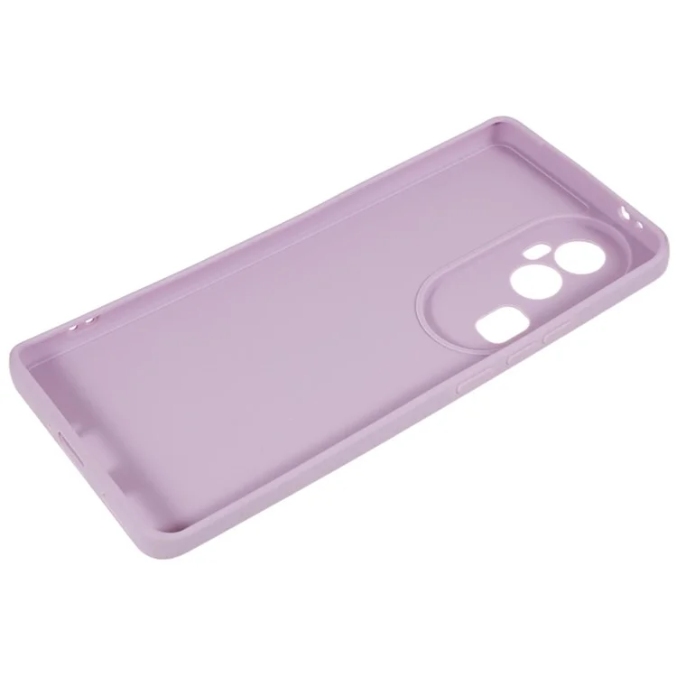 Weiche TPU-Handyhülle für Oppo Reno10 Pro+ 5G, präziser Ausschnitt, gerade Kante Handyhülle - Lila