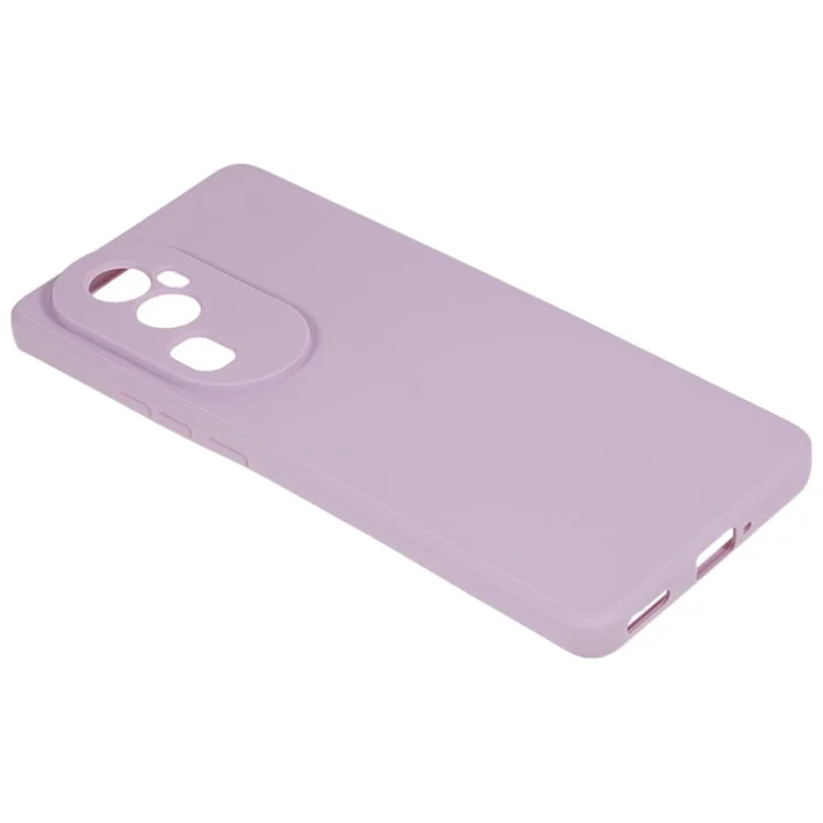 Weiche TPU-Handyhülle für Oppo Reno10 Pro+ 5G, präziser Ausschnitt, gerade Kante Handyhülle - Lila