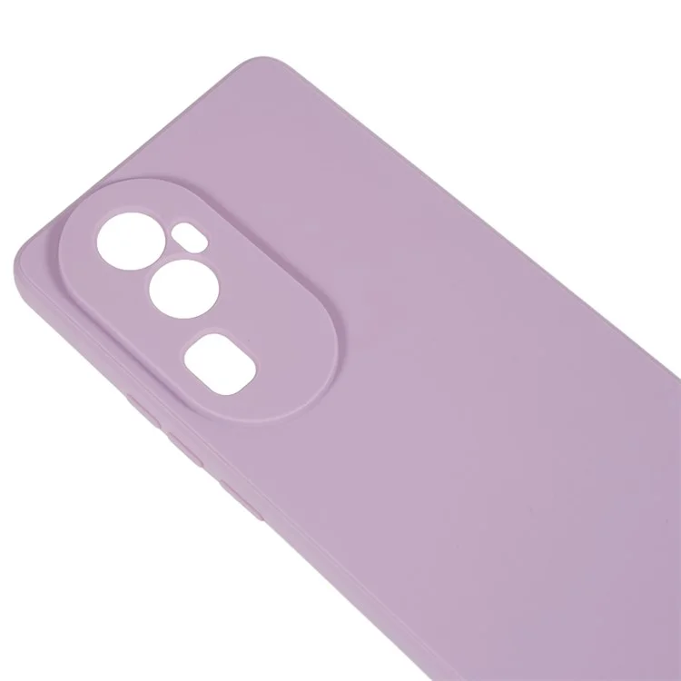 Weiche TPU-Handyhülle für Oppo Reno10 Pro+ 5G, präziser Ausschnitt, gerade Kante Handyhülle - Lila