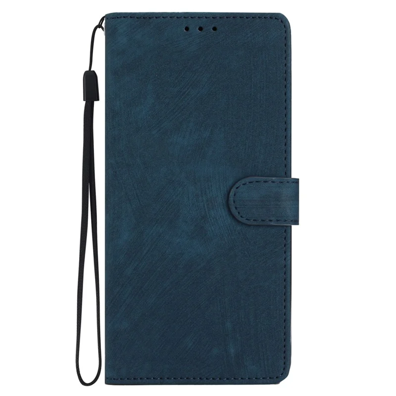 For Oppo Find X6 Pro Anti-drop PU Leather Wallet Case Stand Skin-touch Cell Phone Cover - Blue