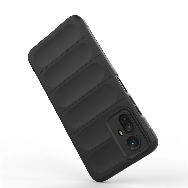Pour Xiaomi Redmi Note 12S 4G Coque de téléphone Soft TPU Étui de protection Choc absorbé - Noir