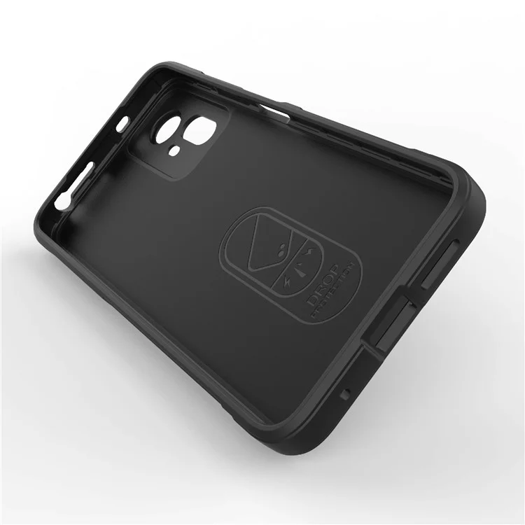 Pour Xiaomi Redmi Note 12S 4G Coque de téléphone Soft TPU Étui de protection Choc absorbé - Noir