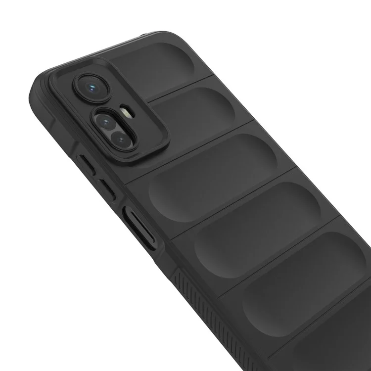 Pour Xiaomi Redmi Note 12S 4G Coque de téléphone Soft TPU Étui de protection Choc absorbé - Noir