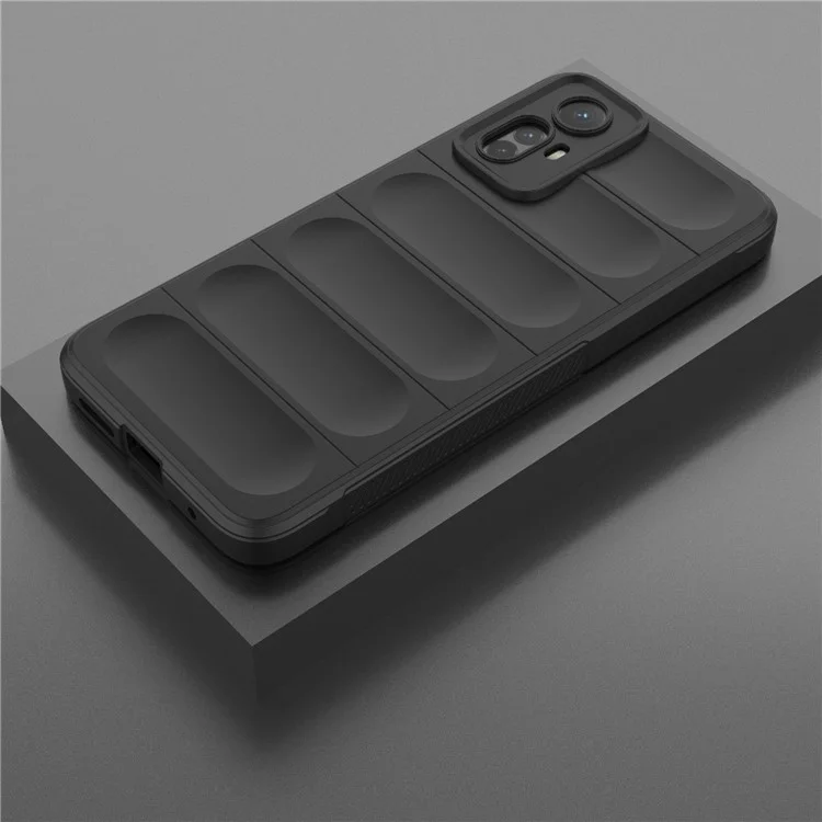 Pour Xiaomi Redmi Note 12S 4G Coque de téléphone Soft TPU Étui de protection Choc absorbé - Noir