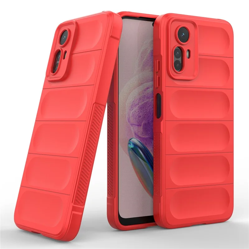 Folia na telefon Xiaomi Redmi Note 12S 4G, miękka obudowa z tworzywa TPU, ochronna folia przeciwudarowa – czerwona