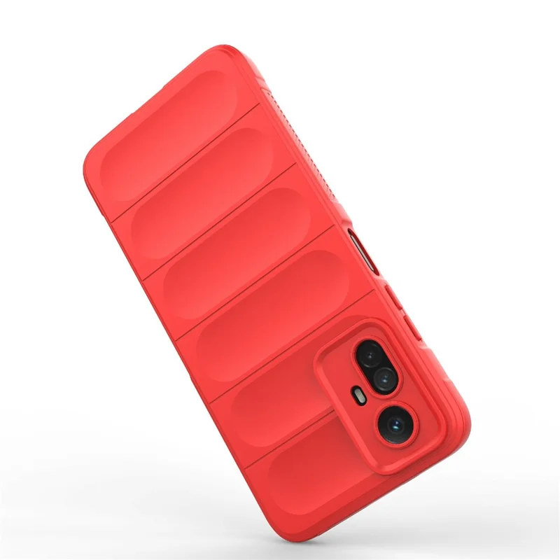 Folia na telefon Xiaomi Redmi Note 12S 4G, miękka obudowa z tworzywa TPU, ochronna folia przeciwudarowa – czerwona