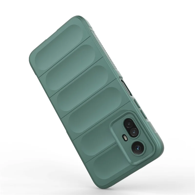 For Xiaomi Redmi Note 12S 4G Phone Shell Soft TPU Cell Phone Case Shock-Absorbed Protective Cover - Green