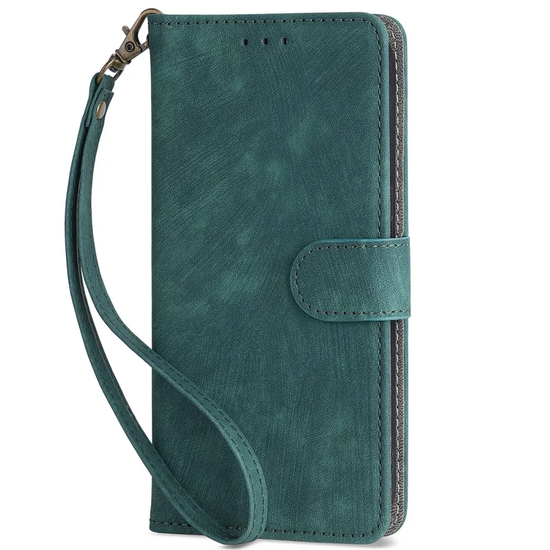 For Oppo Reno10 Pro+ 5G Fall Proof Wallet Cover RFID Blocking PU Leather Stand Phone Case - Green