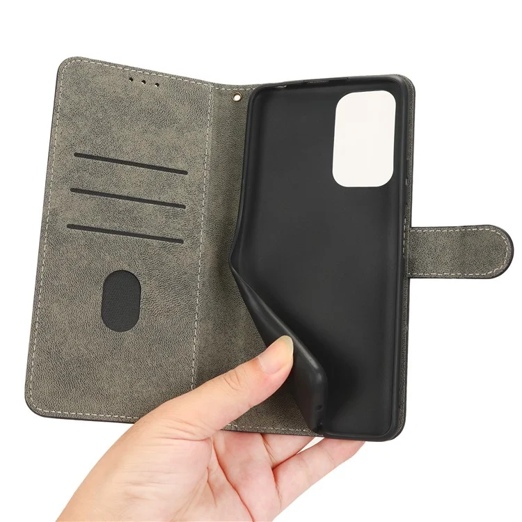 For Xiaomi Redmi Note 10 Pro 4G (Global) / (India) / Note 10 Pro Max 4G RFID Blocking PU Leather Stand Case Phone Wallet Cover - Black