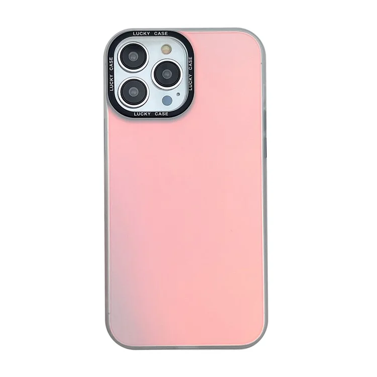 Für iPhone 13 Pro Max stoßfeste Laser-Verfärbungs-Handyhülle Anti-Staub PC+TPU-Handyhülle