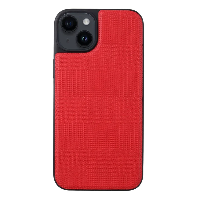 VILI TH Pouch Series For iPhone 14 Detachable Magnetic Wallet Case PC+TPU+PU Leather Phone Cover - Red