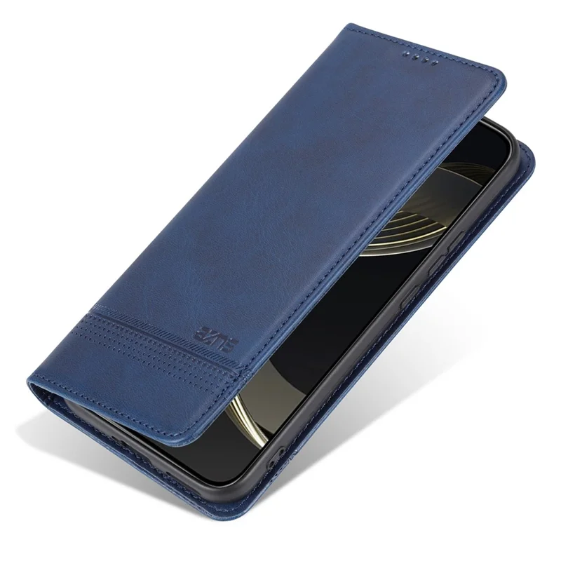 AZNS For Huawei nova 11 Pro / 11 Ultra Phone Case PU Leather Wallet Stand Anti-scratch Cover - Blue