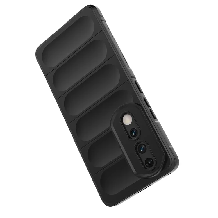 Flexible TPU Phone Case for Honor 90 Pro , Scratch Resistant Phone Shell Protective Cover - Black