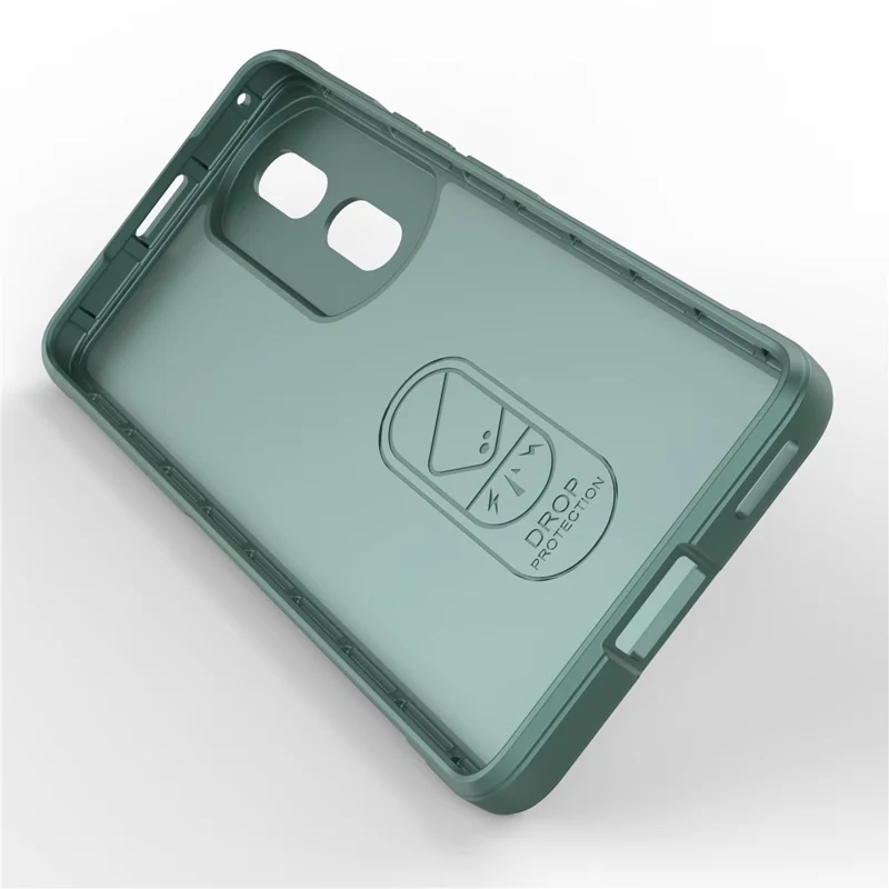 Flexible TPU Phone Case for Honor 90 Pro , Scratch Resistant Phone Shell Protective Cover - Green