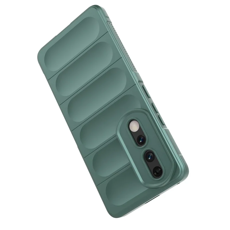 Flexible TPU Phone Case for Honor 90 Pro , Scratch Resistant Phone Shell Protective Cover - Green