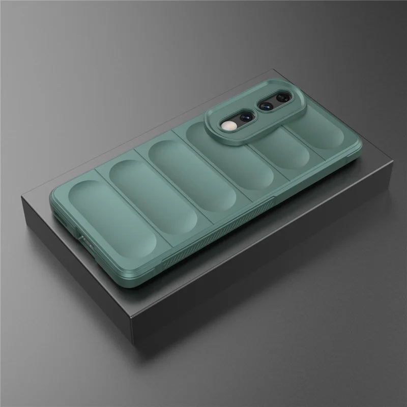 Flexible TPU Phone Case for Honor 90 Pro , Scratch Resistant Phone Shell Protective Cover - Green