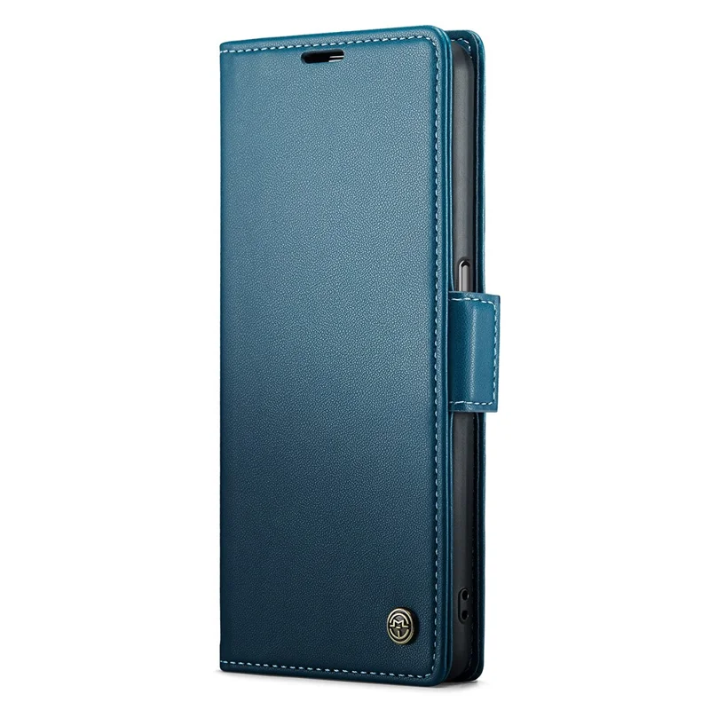 CASEME Serie 023 para Oppo A57 4G / A57s 4G / A57e 4G / A77 4G / A77s 4G / OnePlus Nord N20 SE 4G Funda de Cuero con Bloqueo RFID - Azul