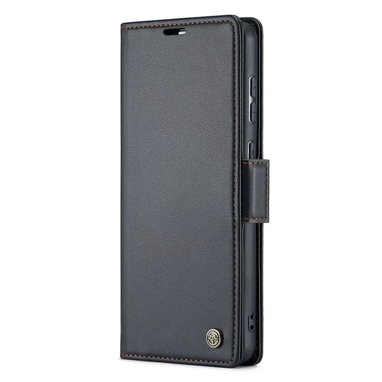 CASEME 023 Serie Estuche del Soporte del Teléfono para Samsung Galaxy S20 Plus 5G / 4G Cartera de Cuero PU con Bloqueo RFID - Negro 