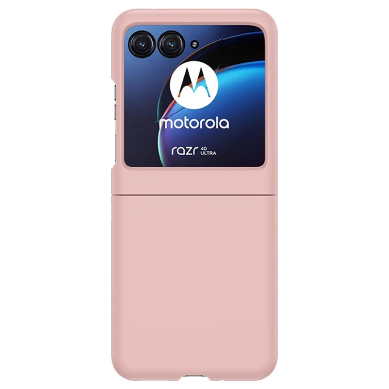 For Motorola Razr 40 Ultra 5G Hard PC Phone Case Ultra-thin Skin-touch Back Cover - Pink