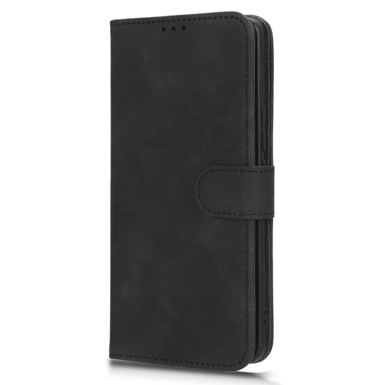 For Honor 90 Pro Custodia a portafoglio con chiusura a libro, supporto pieghevole, guscio antiscivolo, touch-friendly in pelle PU - Nero 