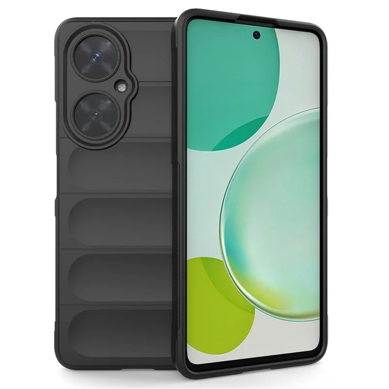 For Huawei nova 11i Soft TPU Phone Case Anti-Scratch Camera Lens Protection Cover - Black