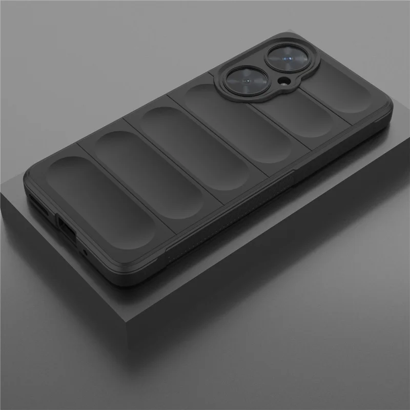 For Huawei nova 11i Soft TPU Phone Case Anti-Scratch Camera Lens Protection Cover - Black