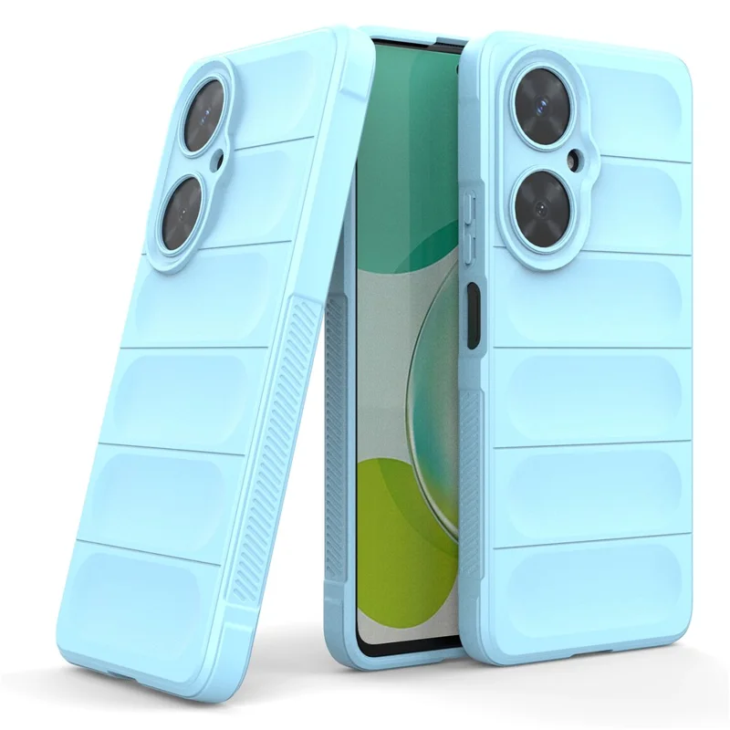 For Huawei nova 11i Soft TPU Phone Case Anti-Scratch Camera Lens Protection Cover - Baby Blue