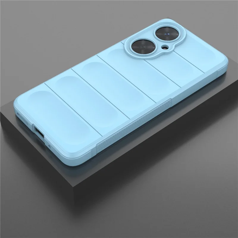 For Huawei nova 11i Soft TPU Phone Case Anti-Scratch Camera Lens Protection Cover - Baby Blue
