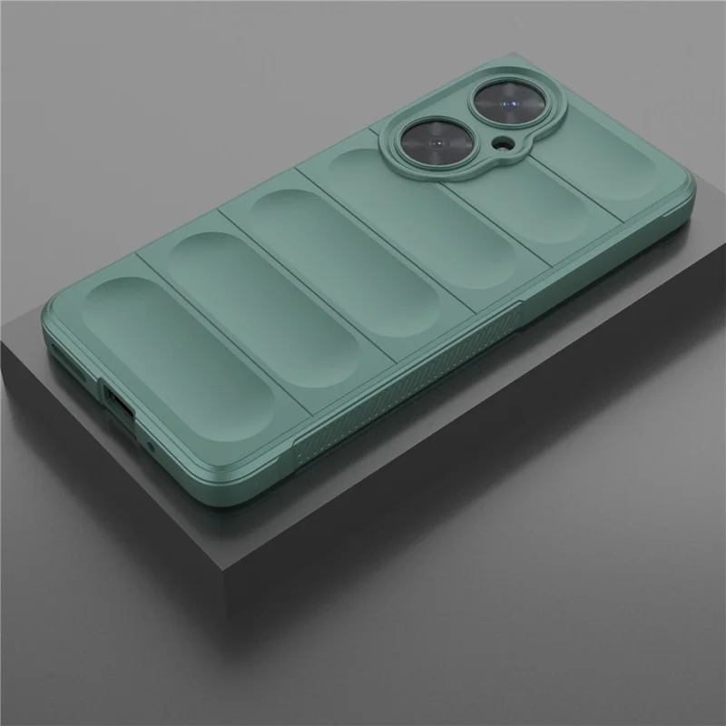 For Huawei nova 11i Soft TPU Phone Case Anti-Scratch Camera Lens Protection Cover - Green