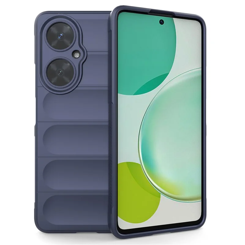 For Huawei nova 11i Soft TPU Phone Case Anti-Scratch Camera Lens Protection Cover - Dark Blue