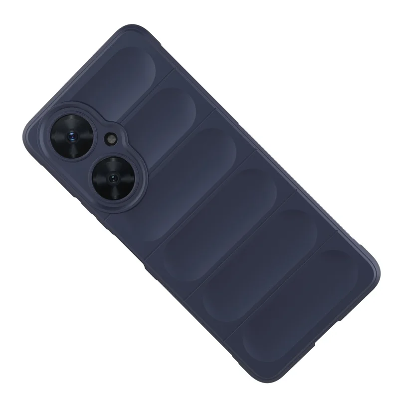 For Huawei nova 11i Soft TPU Phone Case Anti-Scratch Camera Lens Protection Cover - Dark Blue