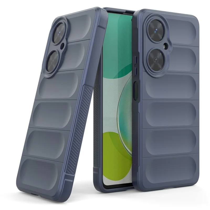 For Huawei nova 11i Soft TPU Phone Case Anti-Scratch Camera Lens Protection Cover - Dark Blue