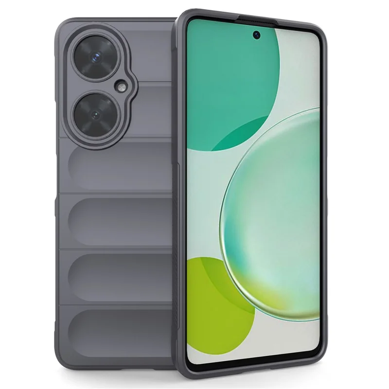 For Huawei nova 11i Soft TPU Phone Case Anti-Scratch Camera Lens Protection Cover - Dark Grey