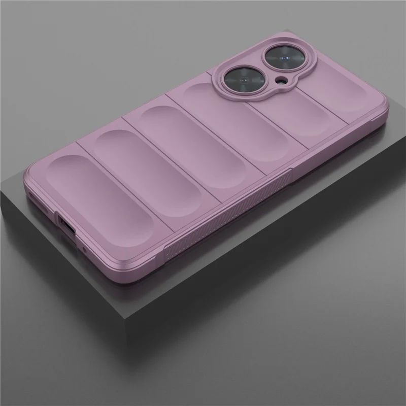 For Huawei nova 11i Soft TPU Phone Case Anti-Scratch Camera Lens Protection Cover - Light Purple