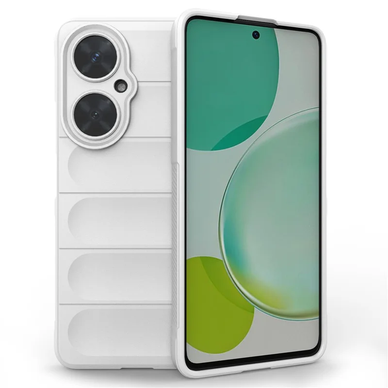For Huawei nova 11i Soft TPU Phone Case Anti-Scratch Camera Lens Protection Cover - White