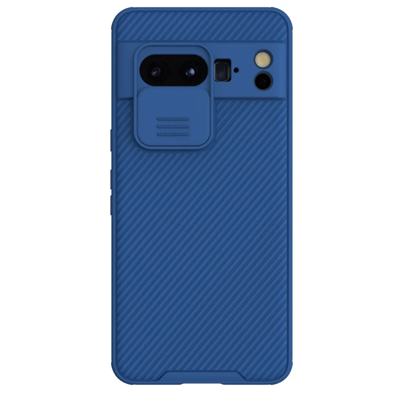 NILLKIN CamShield Pro Series for Google Pixel 8 Pro PC+TPU Phone Case with Slide Camera Cover - Blue