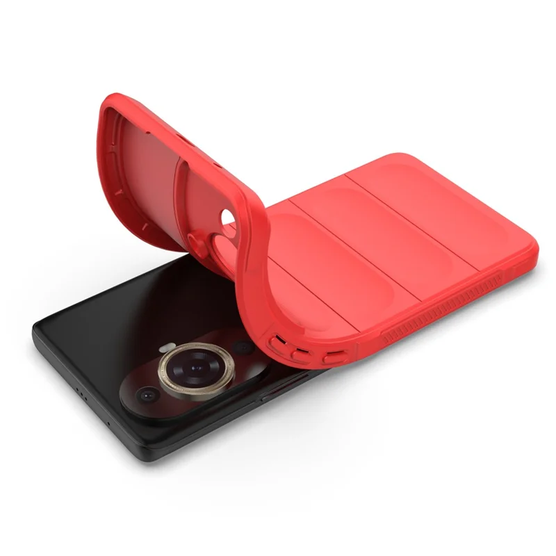 For Huawei nova 11 Pro / nova 11 Ultra TPU Protective Cover Camera Protection Phone Case - Red
