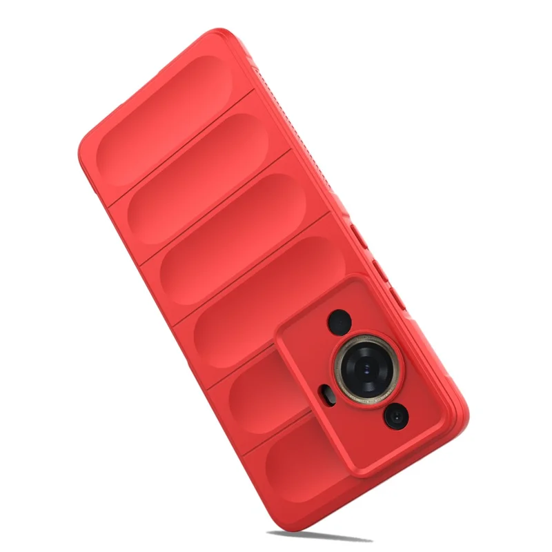 For Huawei nova 11 Pro / nova 11 Ultra TPU Protective Cover Camera Protection Phone Case - Red