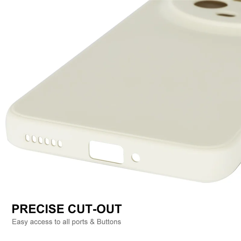 ENKAY HAT PRINCE غطاء هاتف دقيق التصميم لهاتف Honor Magic5 Pro، غطاء سيليكون سائل بحواف مستقيمة - أخضر فاتح