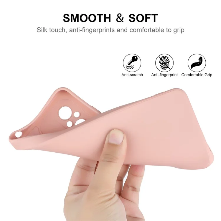 ENKAY HAT PRINCE for Huawei nova 11 Pro / nova 11 Ultra Straight Edge Liquid Silicone Cell Phone Case Precise Cutout Cover Shell - Pink