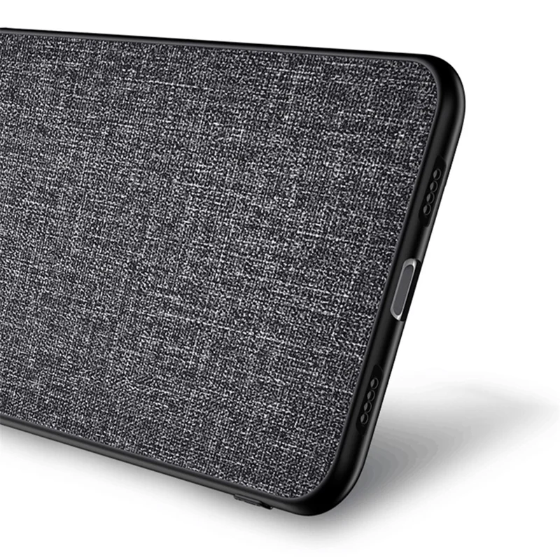 For Google Pixel 8 Cloth Texture PC+TPU Phone Cover Anti-fall Cell Phone Case - Red