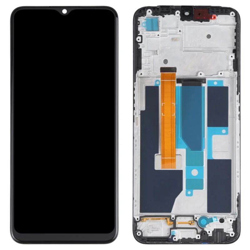 For Oppo A56 5G / A55 5G OEM Grade S IPS LCD Screen and Digitizer Assembly + Frame Repair Part (without Logo)