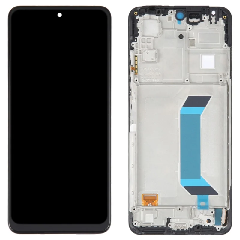 For Xiaomi Redmi Note 12 5G (Global) / Poco X5 5G OEM Grade S AMOLED Screen and Digitizer Assembly + Frame Repair Part (without Logo)