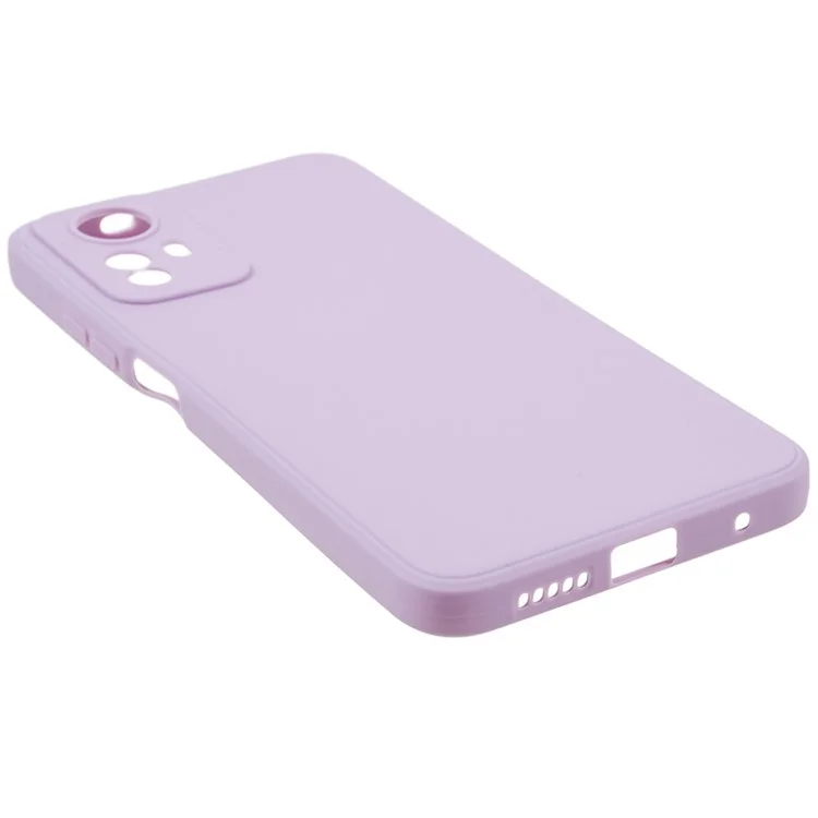 Funda de teléfono TPU para Xiaomi Redmi Note 12S 4G Borde recto Protección Corte preciso Cubierta - Morado