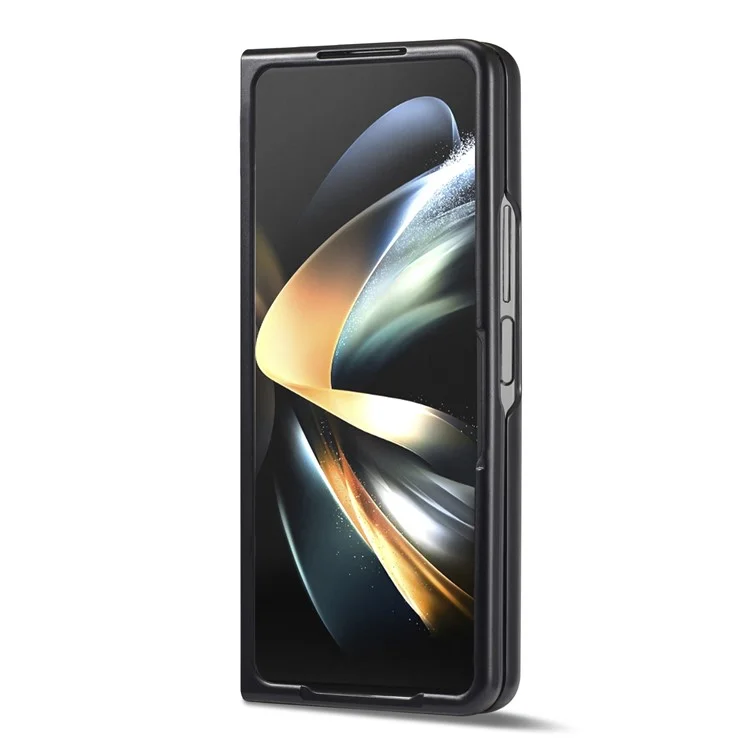 LC.IMEEK Для Samsung Galaxy Z Fold5 5G Чехол для защиты от царапин из искусственной кожи + ПК с текстурой углеродного волокна