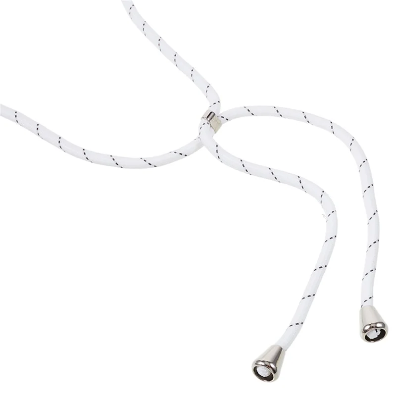 For iPhone 7 / 8 / SE (2020) / SE (2022) Drop-proof Phone Case Transparent Acrylic Back + TPU Phone Cover with Lanyard - Transparent