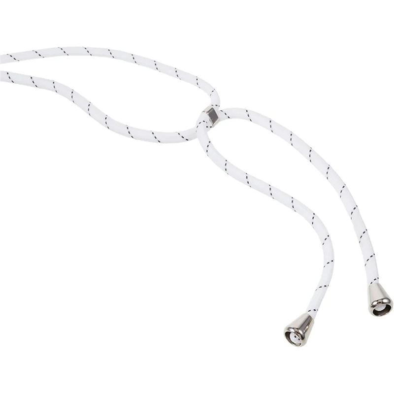 For iPhone 12 / 12 Pro Acrylic + TPU Clear Phone Case Four Corner Anti-Collision Protection Cover with Lanyard - Transparent Frame