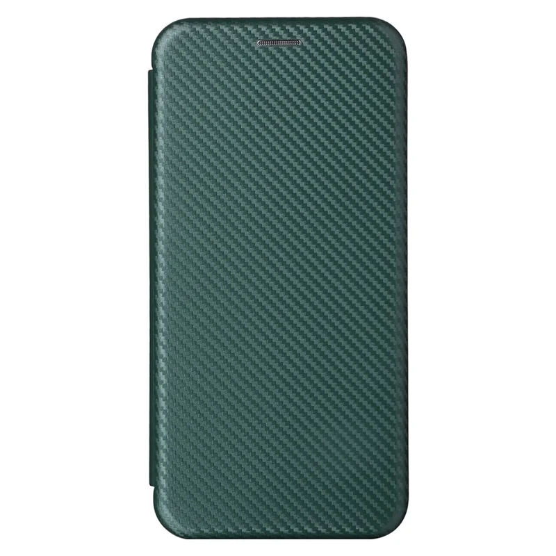 Leather Phone Case for Realme 11 Pro 5G / 11 Pro+ 5G Card Holder Carbon Fiber Texture Stand Cover - Green